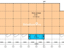 plans. Сухой склад (+18) Индустриальный парк Холмогоры Московская область, городской окруПушкинский, деревня Талицы, 6 132 м2 фото 1